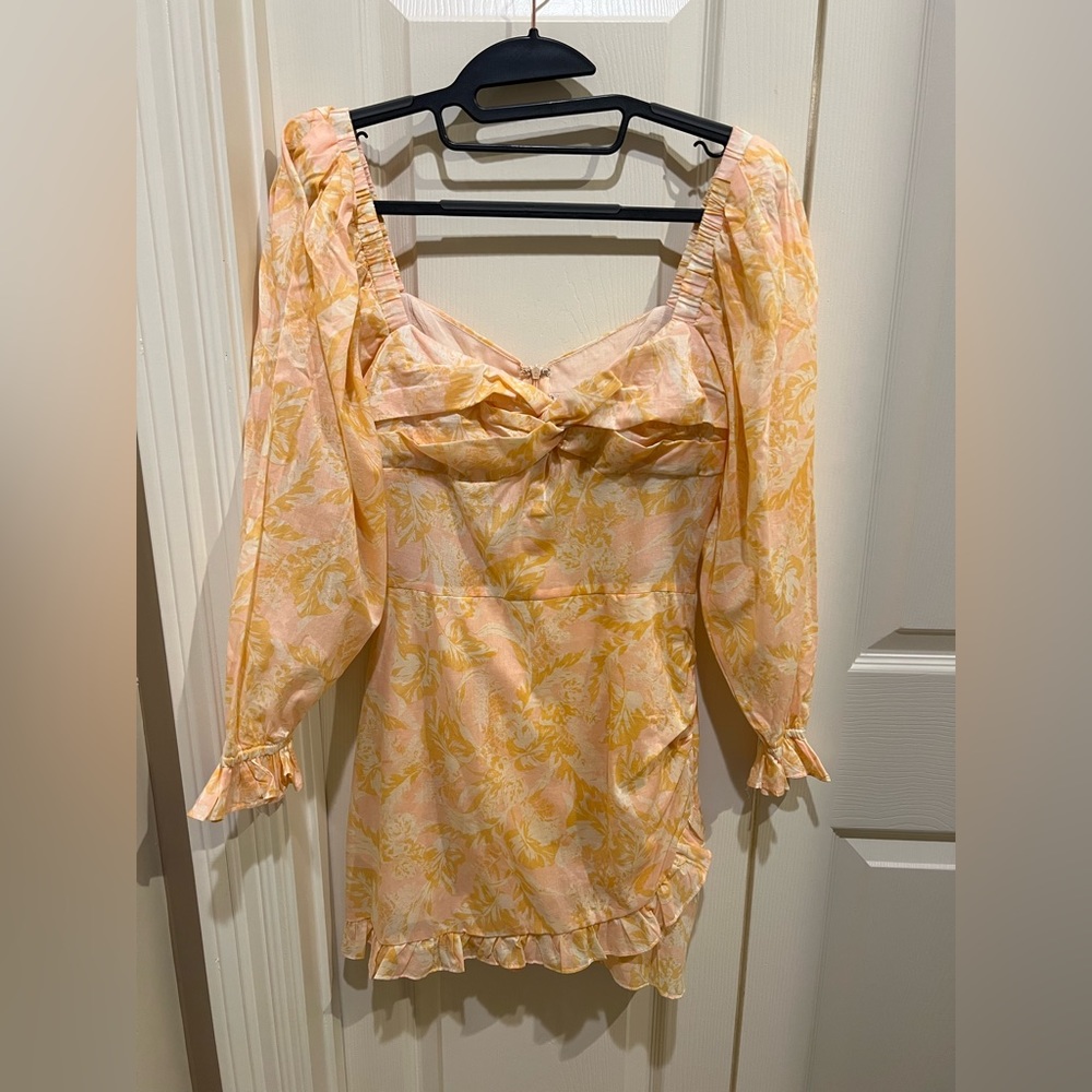 Karlie Pink Orange Dress